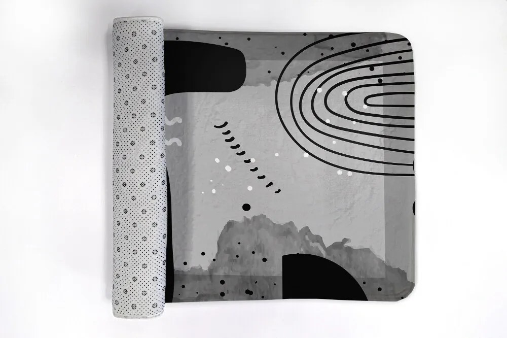 Dywanik łazienkowy Dywanik łazienkowy Geometryczne wzory