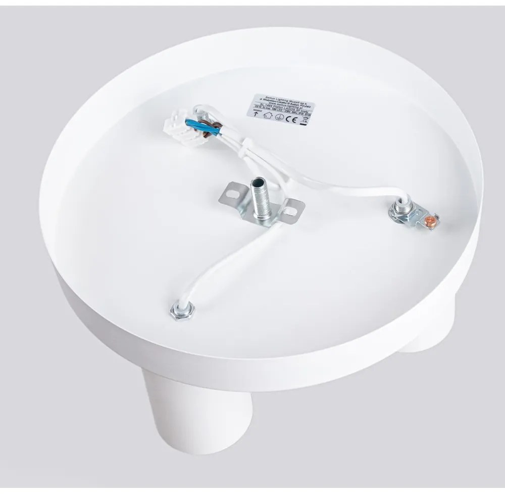 Biała lampa sufitowa Castro – Sollux