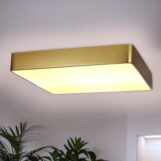 Złota lampa sufitowa w stylu glamour - 8X połysk M098 M3-N78