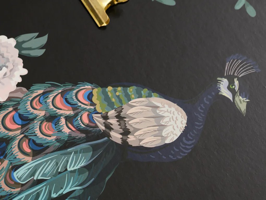 Dekoracja ścienna BIRDS z klipsem do zdjec