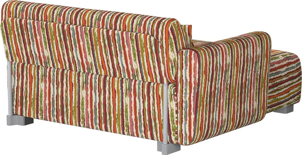 Pokrowiec na fotel Mysinge kolor wielokolorowy tkanina strukturalna, wzorzysta