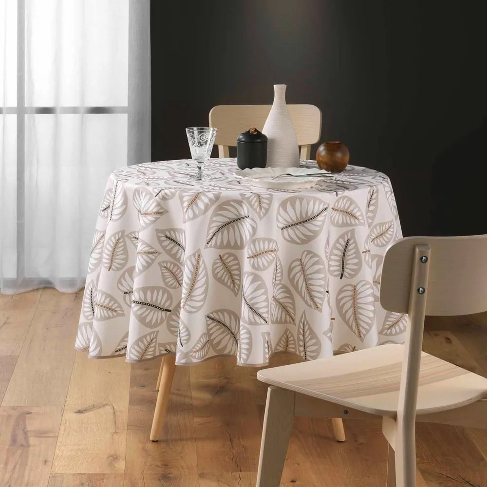 Obrus ø 180 cm Alma – douceur d'intérieur