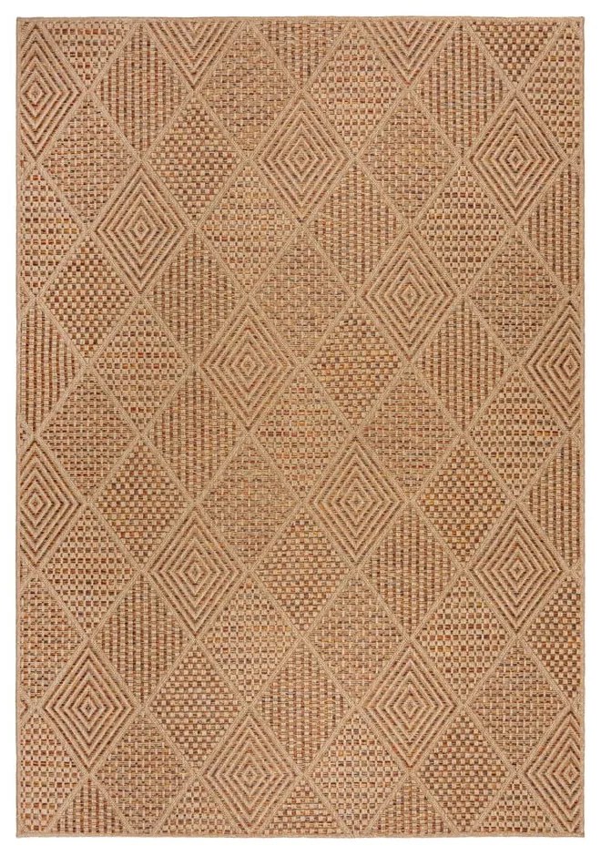 Dywan odpowiedni na zewnątrz w naturalnym kolorze 160x230 cm Nora Diamond – Flair Rugs