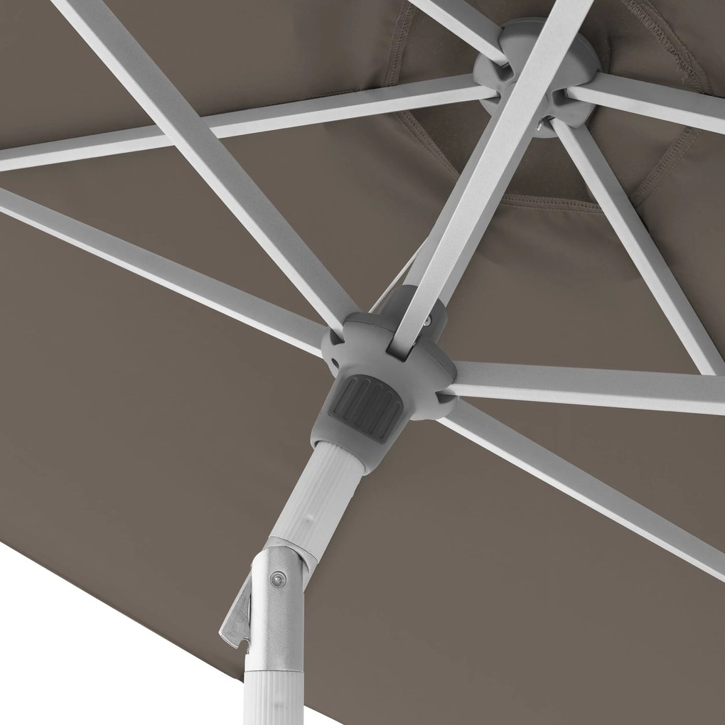 Doppler ACT Auto-Tilt parasol ogrodowy 305 cm brązowy