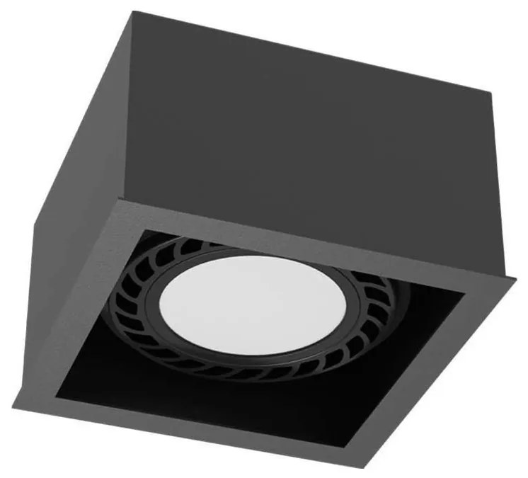Brosline 1271 - Oprawa punktowa CAGE 1xGU10/18W/230V czarna