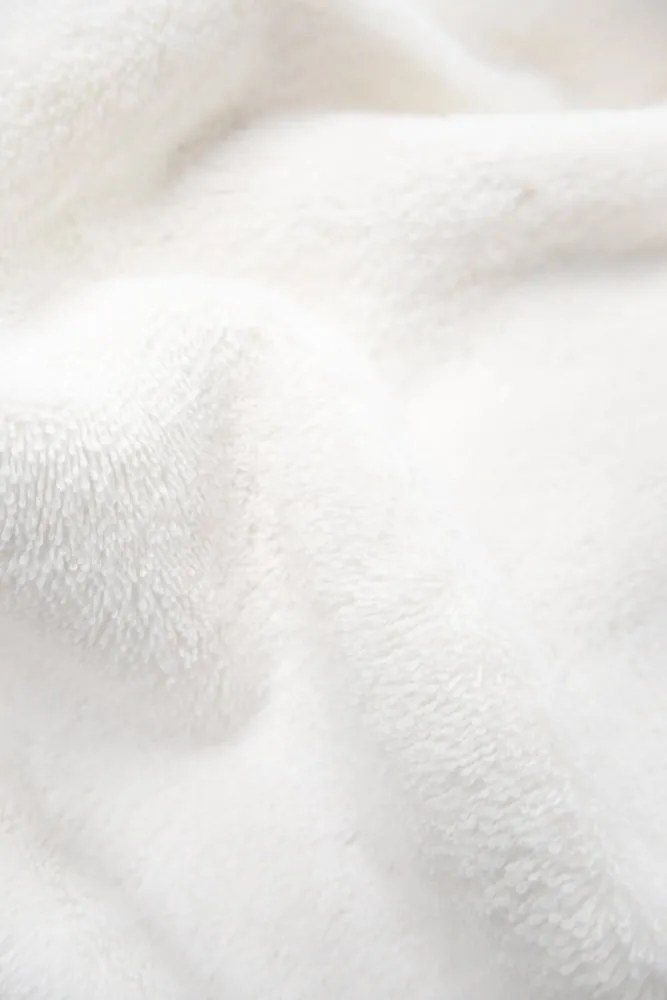 Ręcznik kąpielowy SEHZADE 85x150cm Biały / srebrny haft