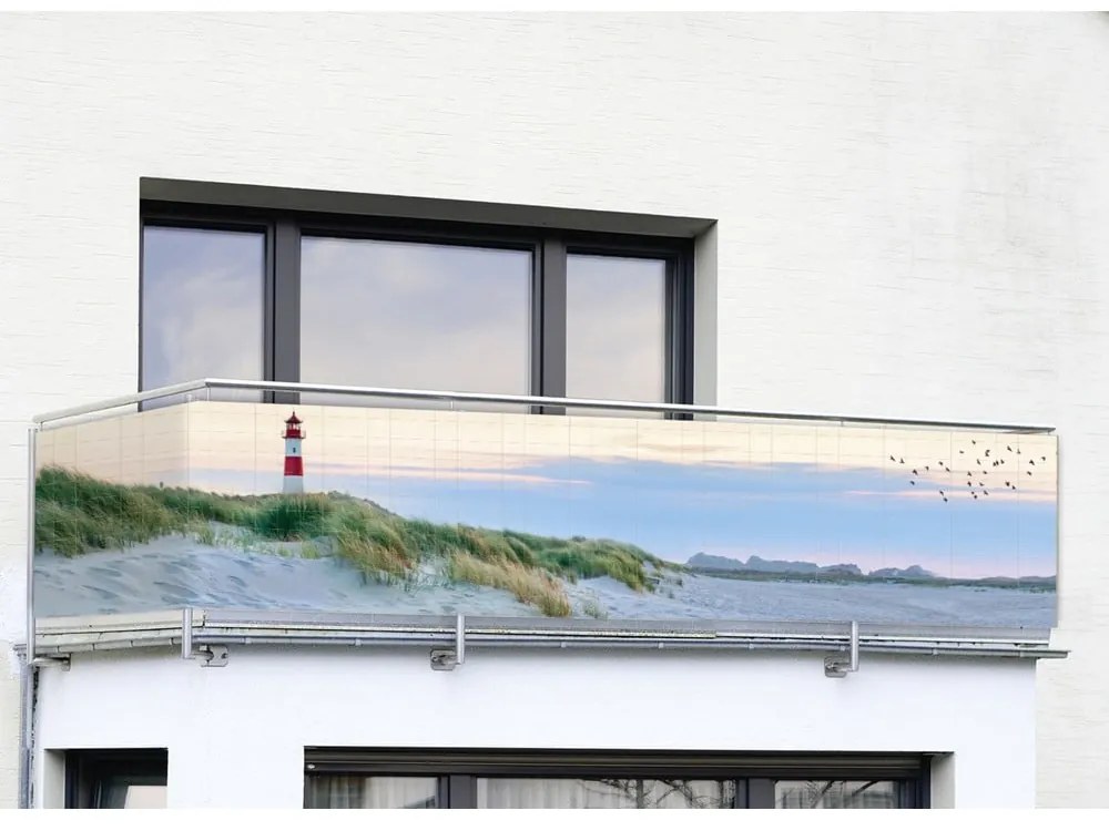 Plastikowa osłona balkonowa 500x85 cm North Sea Coast – Maximex