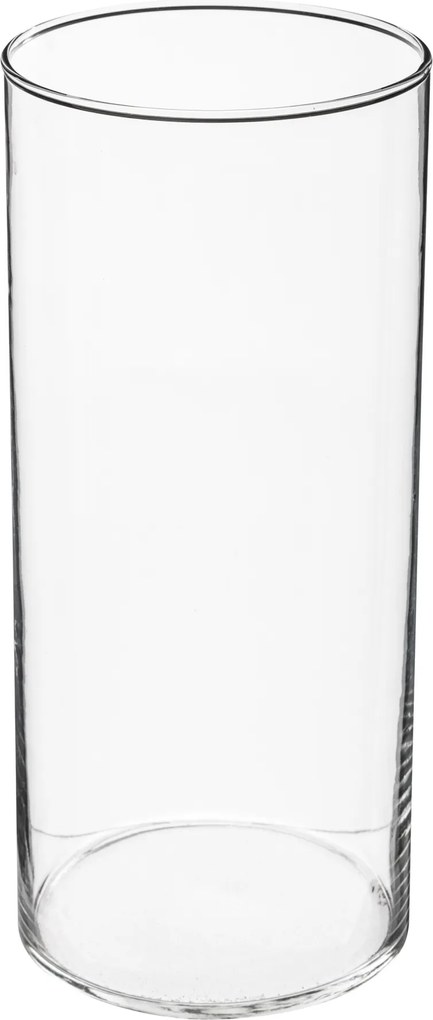Wazon szklany CYLINDER, 30 cm