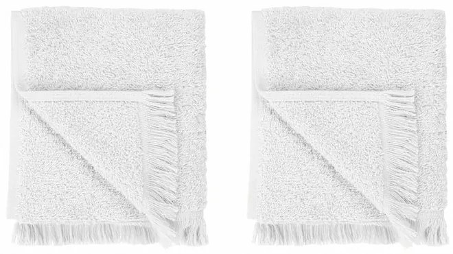 Białe bawełniane ręczniki zestaw 2 szt. 30x50 cm FRINO – Blomus