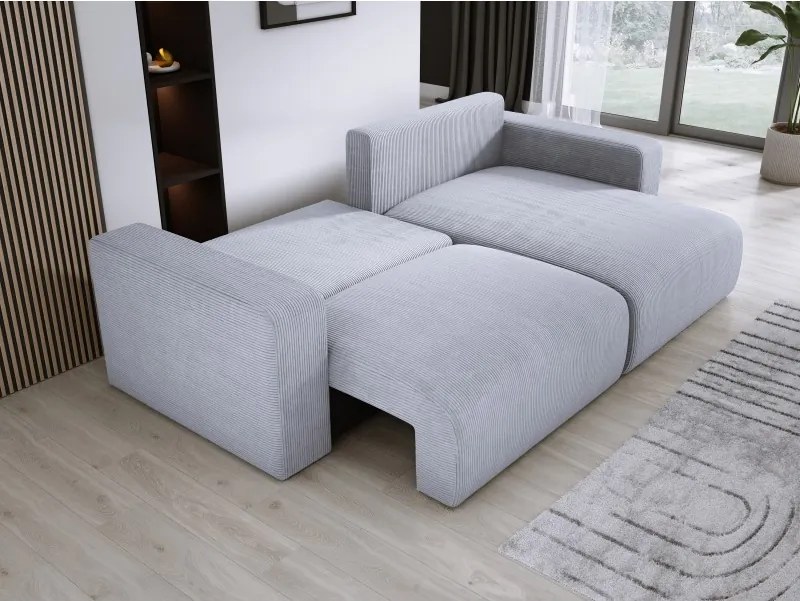 Narożnik wolnostojący CARL Prawy w tkaninie POSO 110