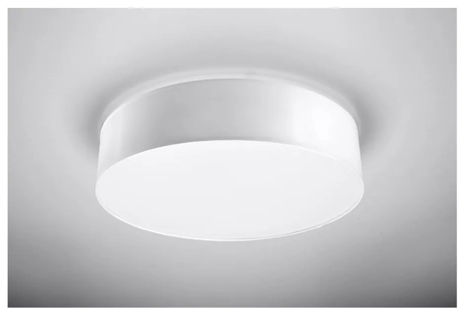 Biała lampa sufitowa Sollux Atis Ceiling 45