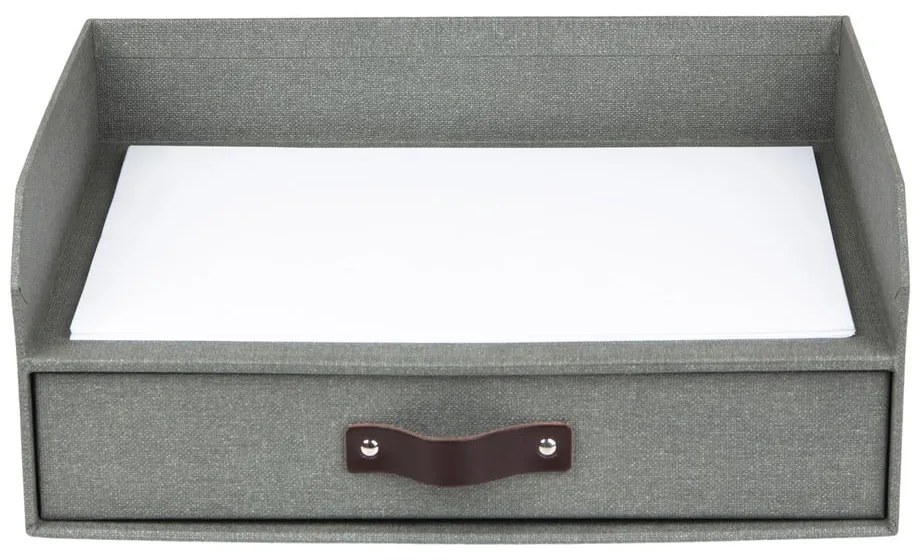 Kartonowy organizer na dokumenty z szufladką Walter – Bigso Box of Sweden