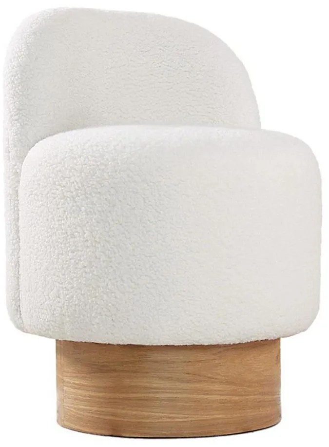 Fotel dziecięcy RIKI 40x47 cm biały