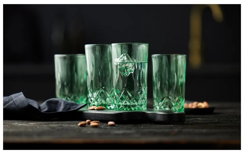 Szklanki zestaw 4 szt. 380 ml Highball Sorrento – Lyngby Glas