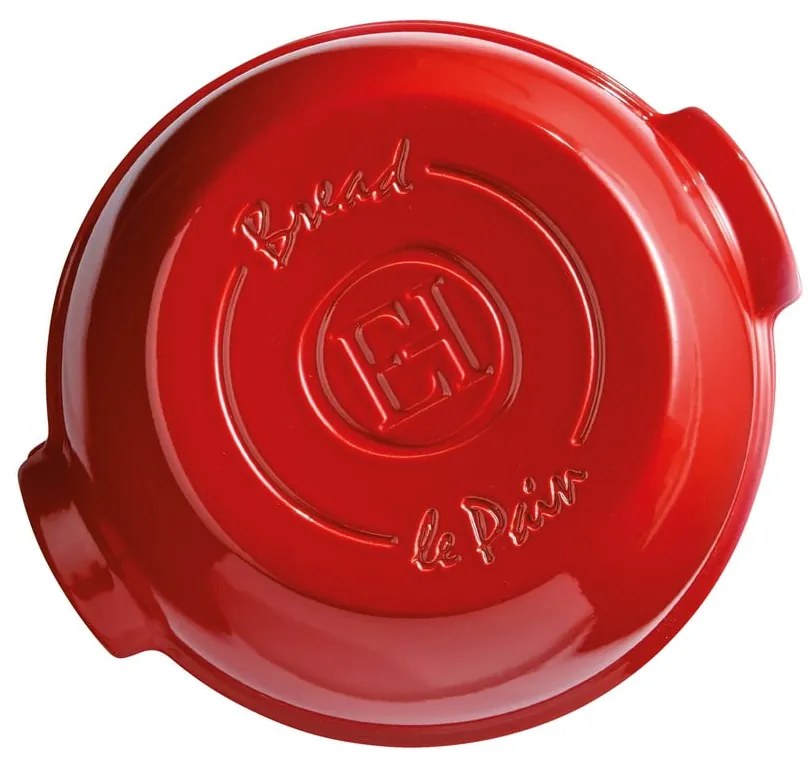 Czerwona ceramiczna forma na chleb Emile Henry, ⌀ 29,5 cm