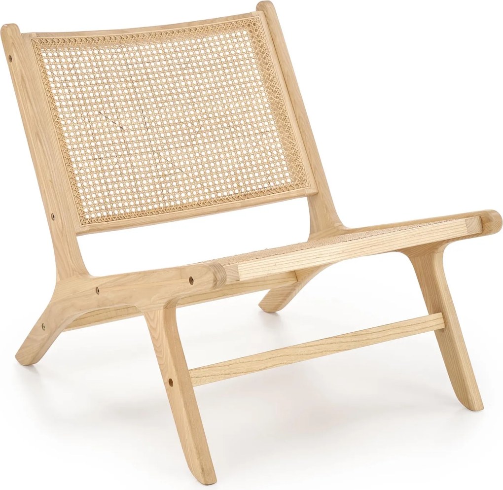 Fotel retro Foden 2 z plecionką wiedeńską