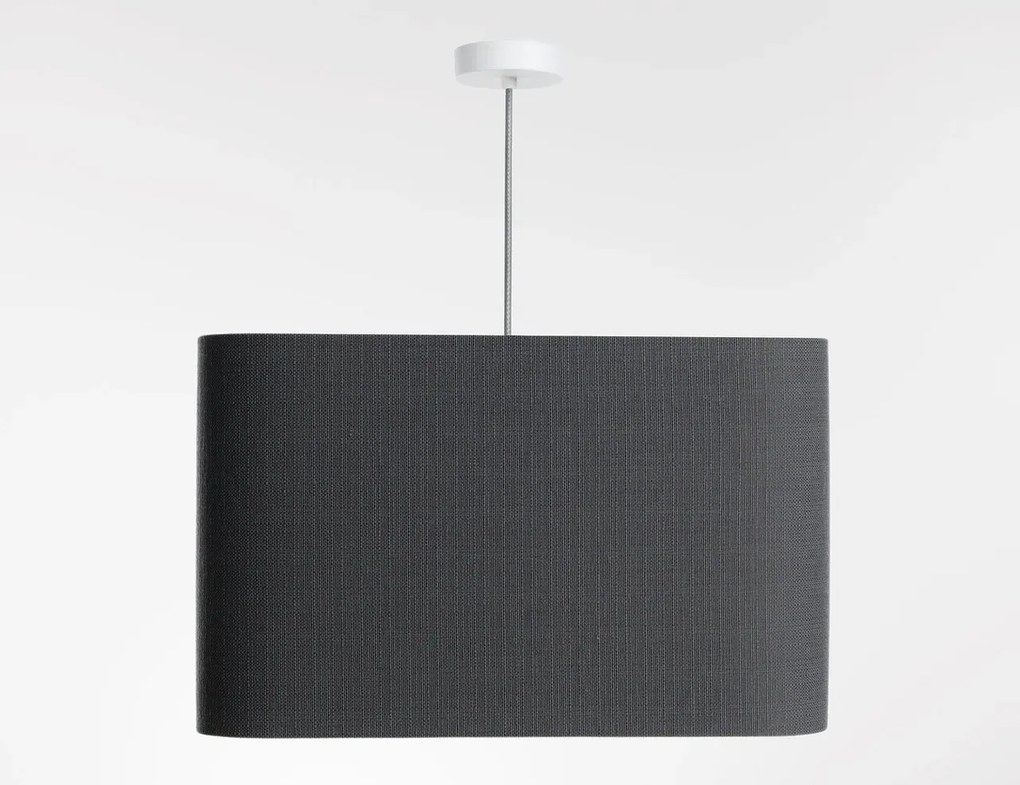 Lampa wisząca KWADRO LEN 006-40w20 grafitowa/szara BPS KONCEPT