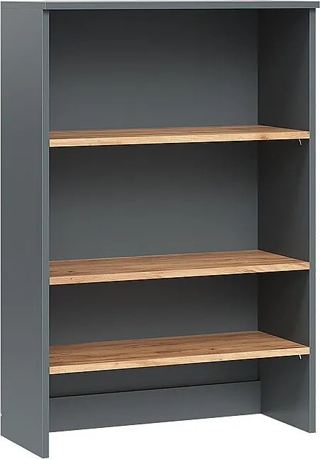 Szafka łazienkowa antracyt/złoty dąb 68x29x100.4 viktor