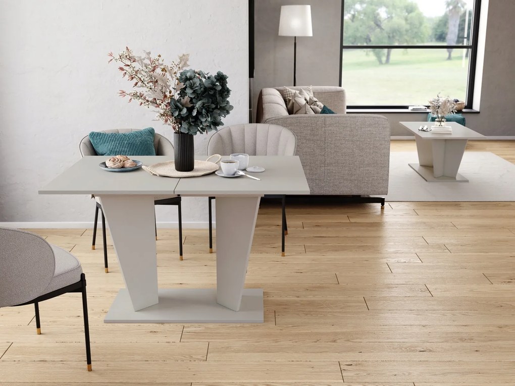 Rozkładany stół do jadalni Violan II R, kaszmir