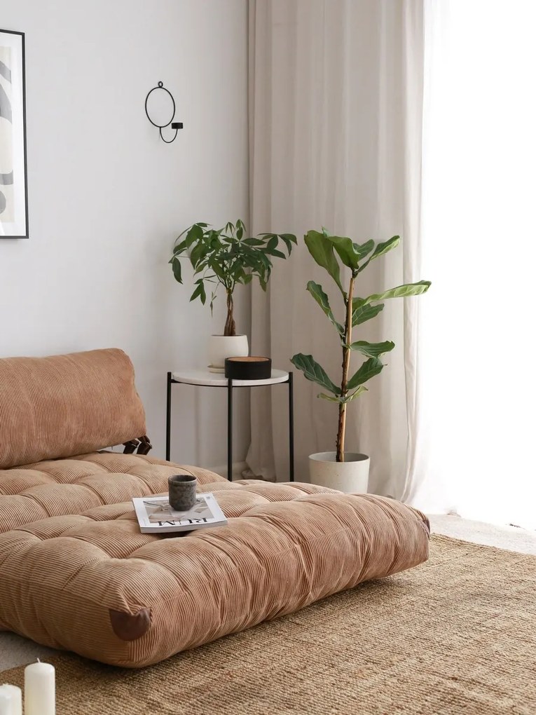 Sofa rozkładana Kadife 2 Camel