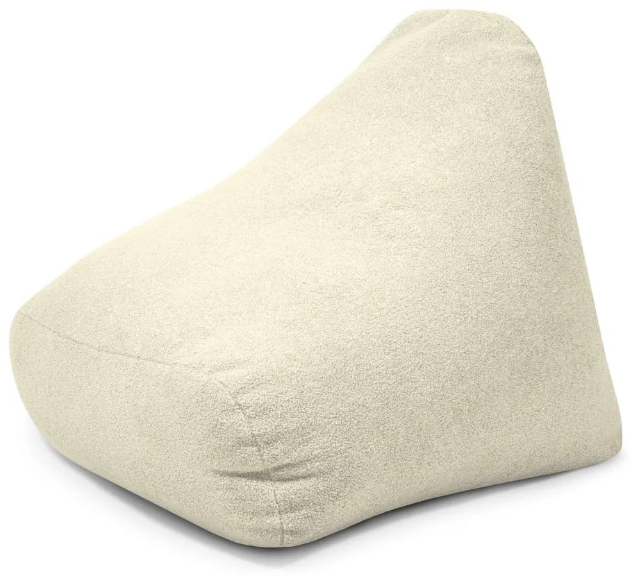 Kremowy dziecięcy worek do siedzenia z materiału bouclé Snug 80 – SLOWDOWN
