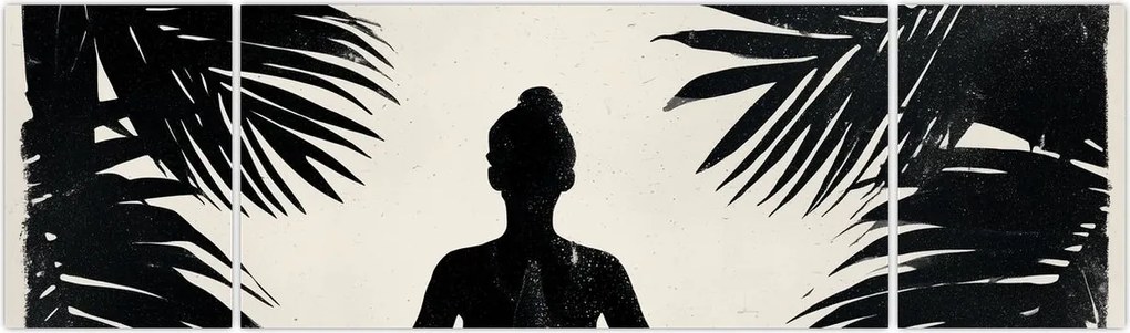 Obraz - Joga (170x50 cm)