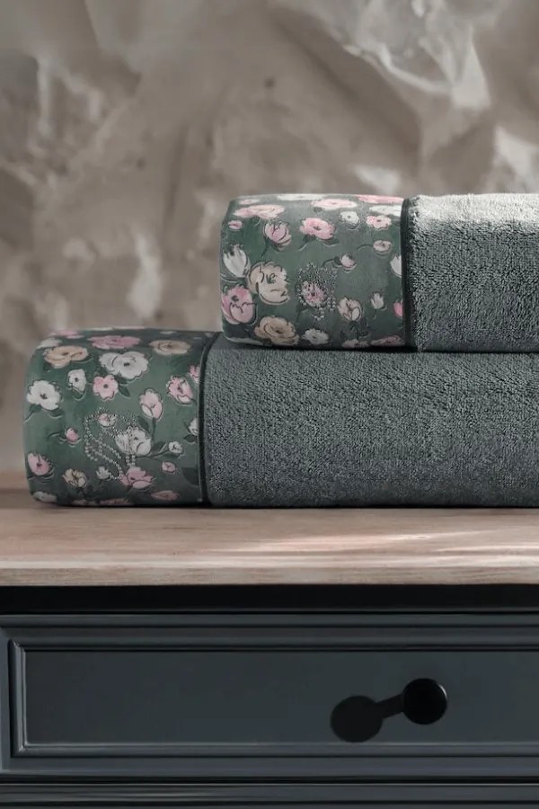 Podarunkowy zestaw ręczników NEW LUELLA, 2 szt Zielony