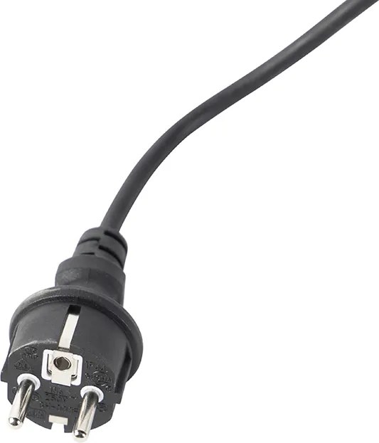 Reflektor zewnętrzny z kolcem czarny regulowany IP44 - Solo