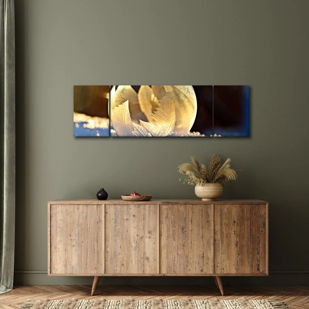 Obraz zamrożonej bańki (170x50 cm)