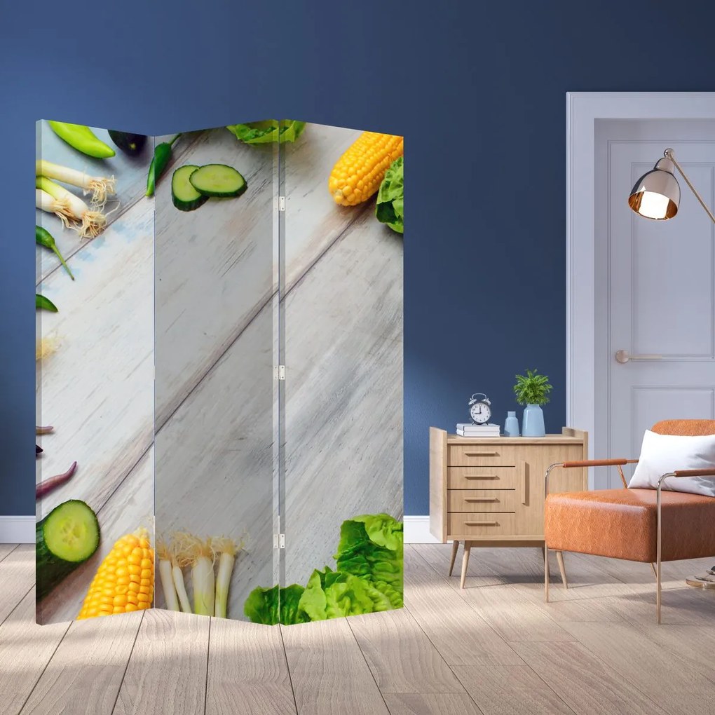 Parawan - Warzywa (126x170 cm)