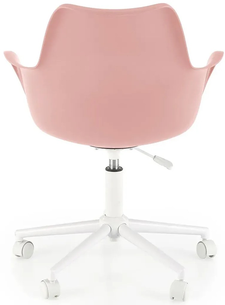 Różowy młodzieżowy fotel obrotowy W3-A66
