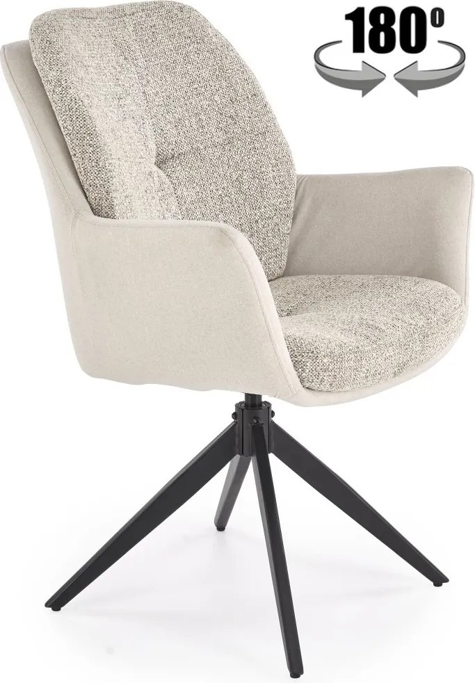 Obrotowy fotel do jadalni K591 Halmar