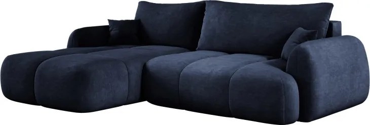 Narożnik COCO z funkcją spania poduszkami i pojemnikiem Cloud 79 DOMOHOME