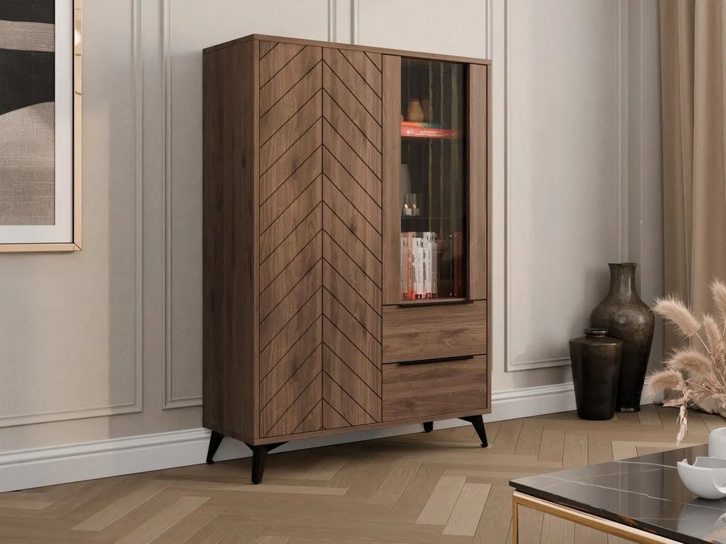 Witryna do salonu Siprynt Bis 2D2SZ