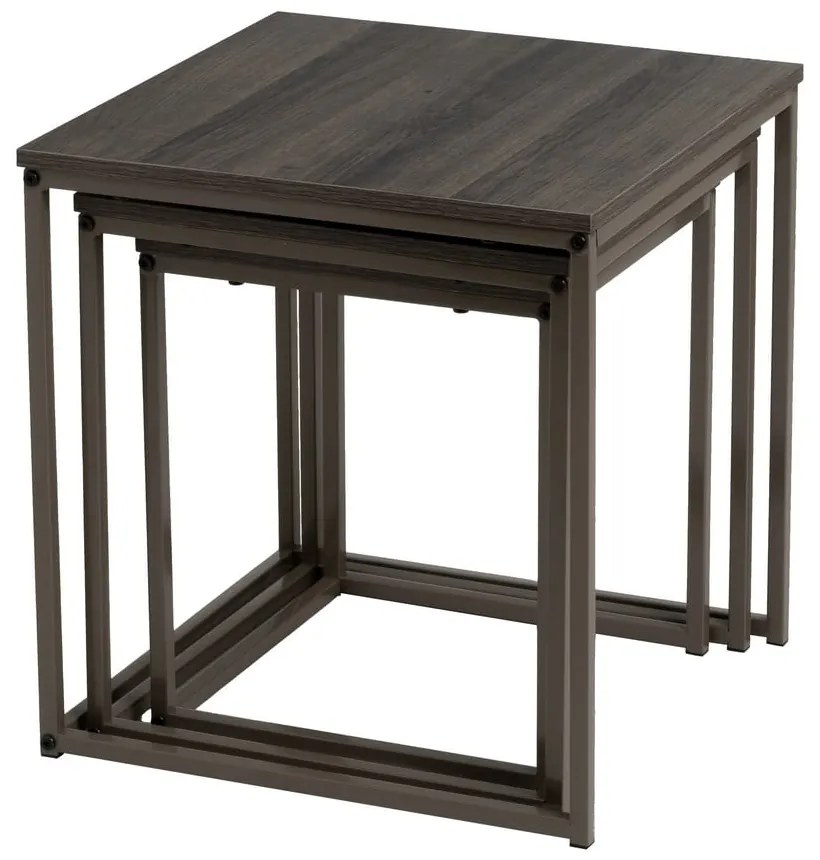 Stoliki zestaw 3 szt. 40x40 cm – Casa Selección