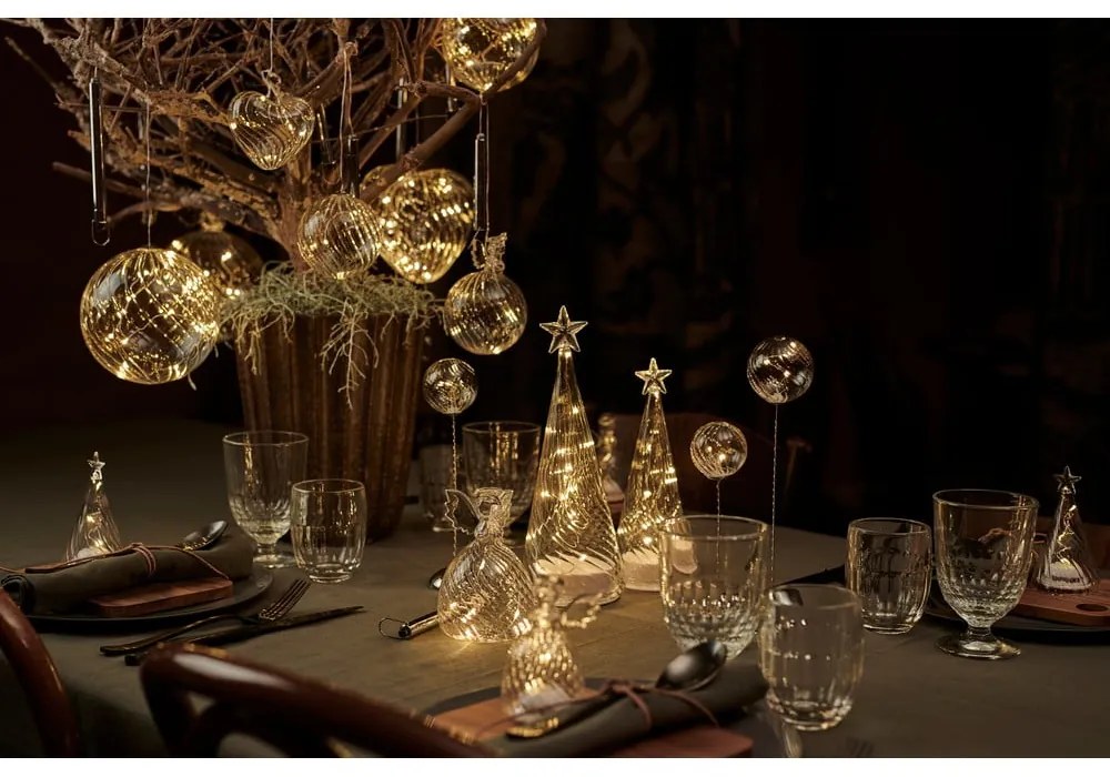 Dekoracja świetlna na baterie ø 8 cm Wave Heart – Sirius