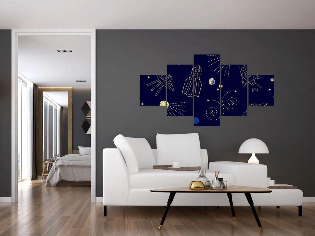 Obraz - Wszechświat (125x70 cm)