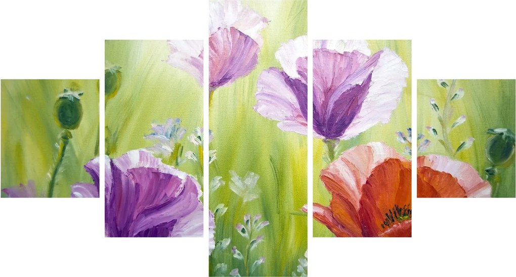 Obraz - Maki (125x70 cm)