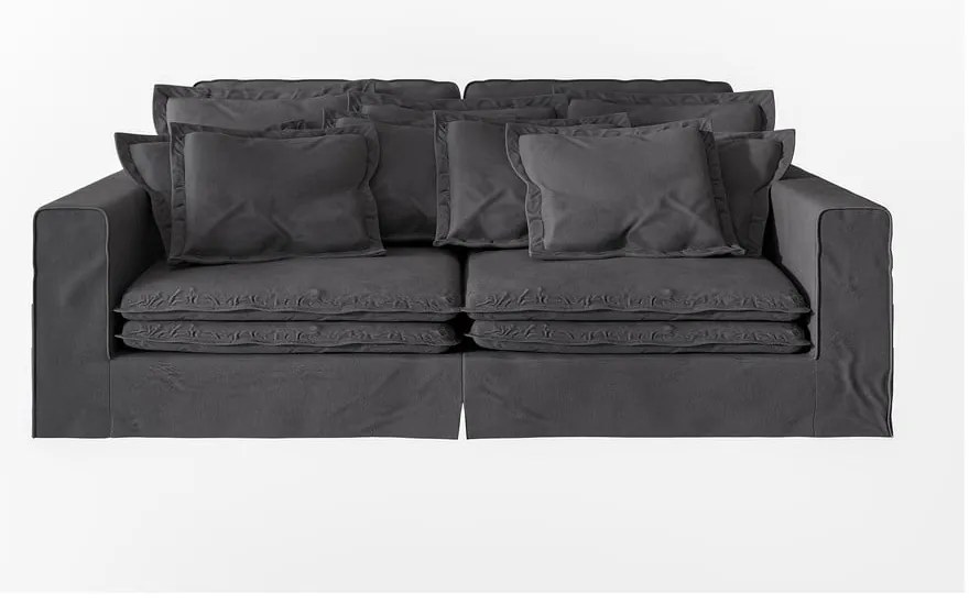 Antracytowa sofa 236 cm Nora – Ropez