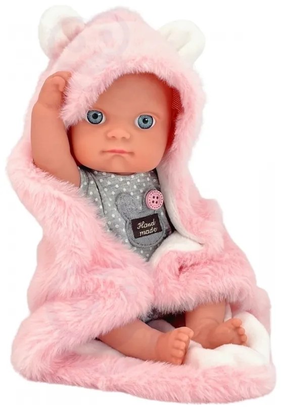 Woopie royal pierwsza lalka bobas z kocykiem króliczkiem 23 cm