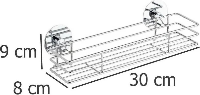 Półka kuchenna na przyprawy TurboFix - stal chromowana, WENKO