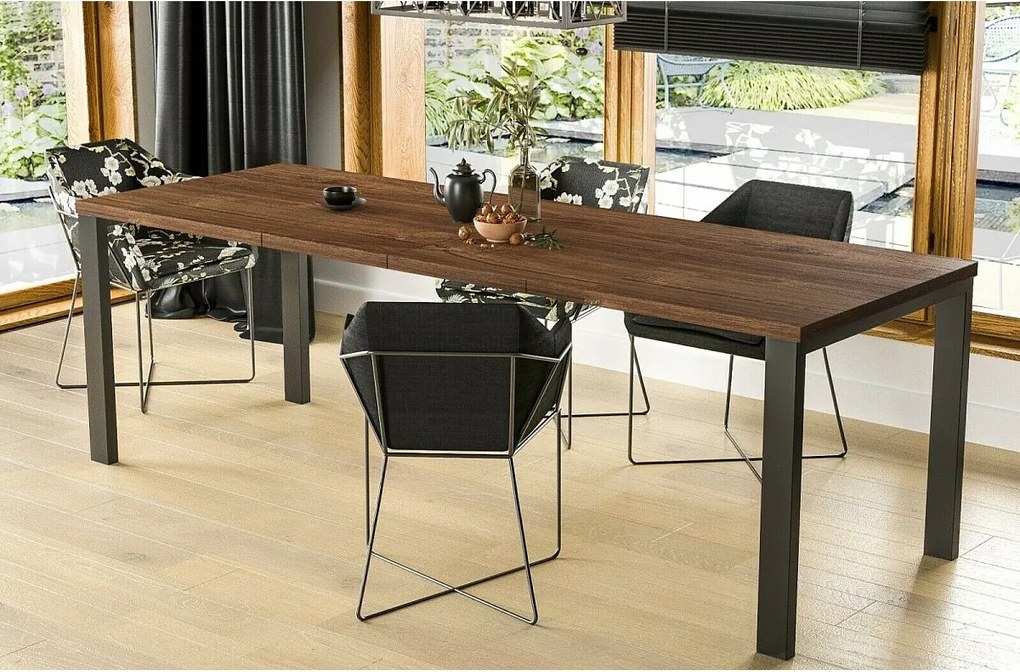 Stół rozkładany GARANT 130(220)x80 dąb stirling