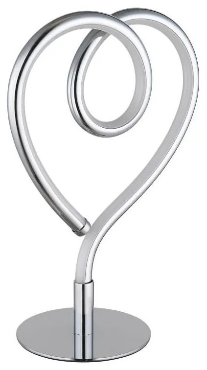Globo 28054C - LED Lampa stołowa AMORE LED/6W/230V chrom błyszczący
