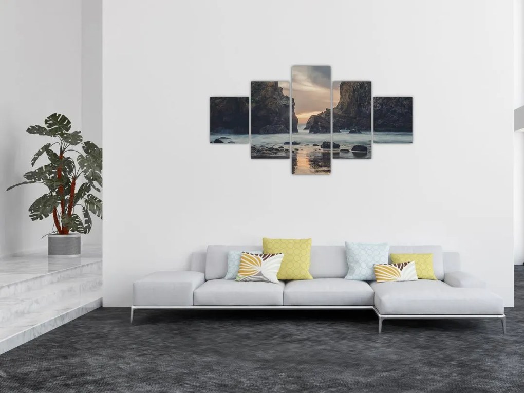 Obraz - O zmierzchu (125x70 cm)