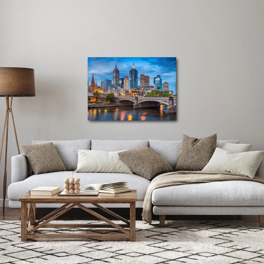 Obraz miasta Melbourne (70x50 cm)