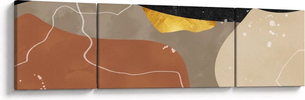 Obraz - Abstrakcja (170x50 cm)