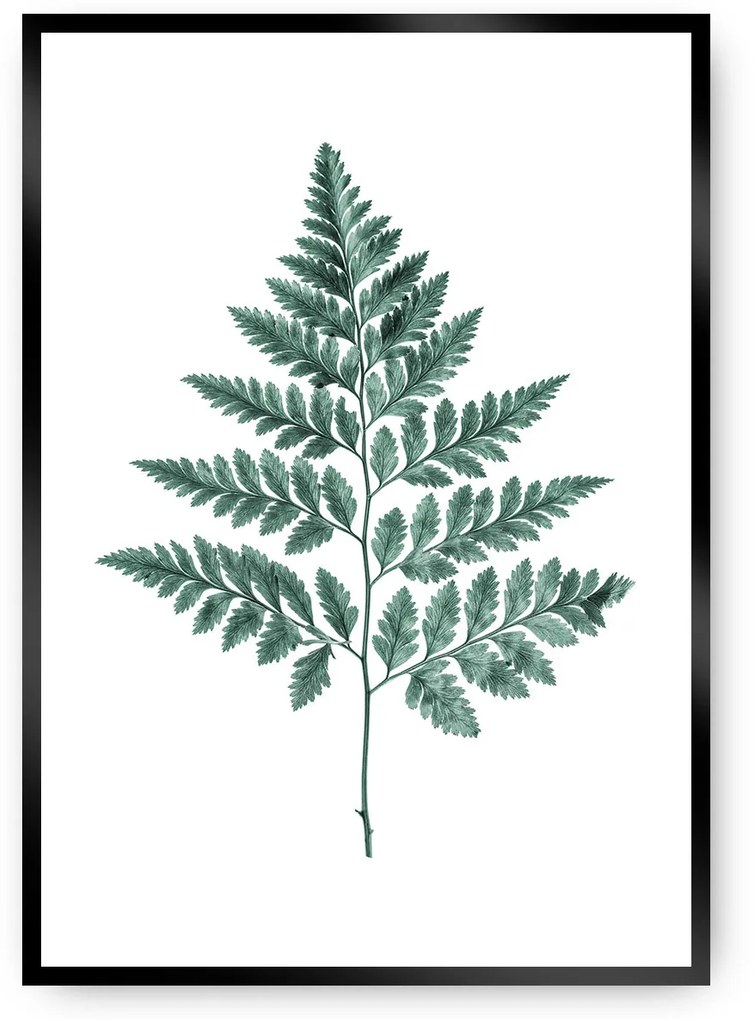 Plakat Fern Emerald Green