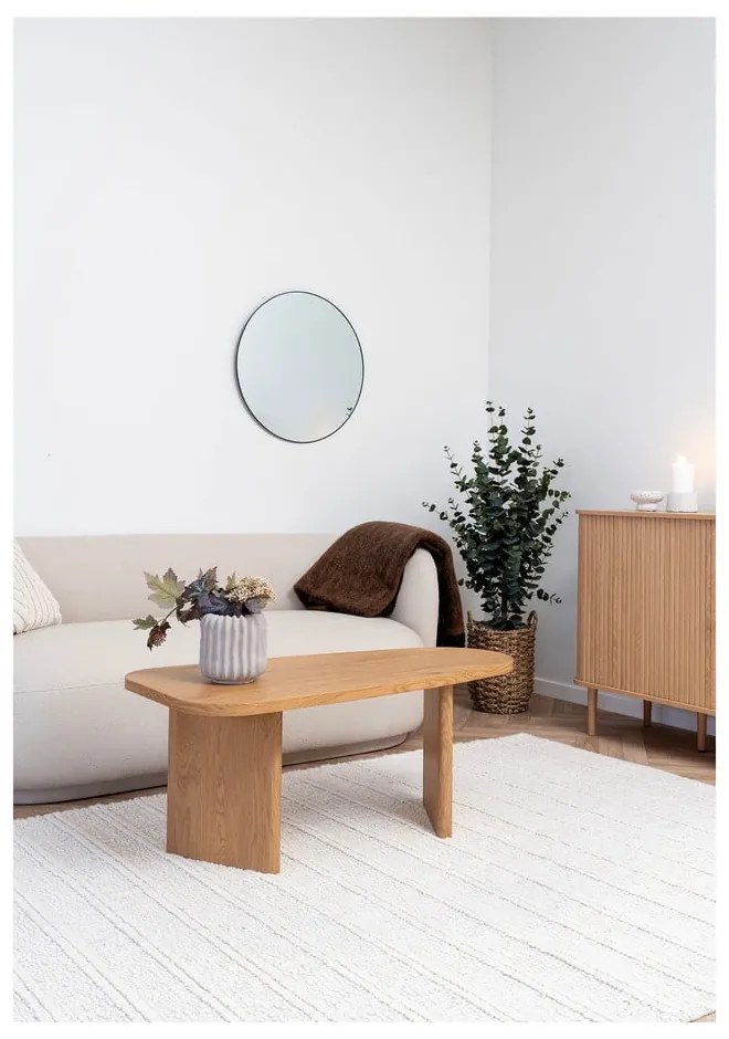 Stolik w naturalnym kolorze 50x100 cm Melo – House Nordic