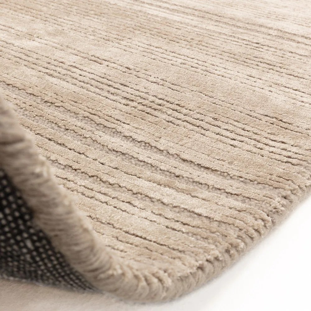Beżowy dywan z mieszanki wełny tkany ręcznie 120x170 cm Henley Sand – Asiatic Carpets