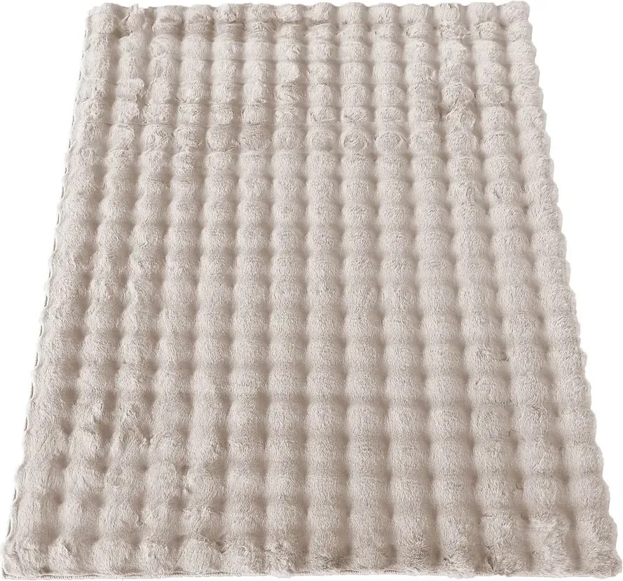 Miękki dywan 3D typu shaggy latte P9-G56